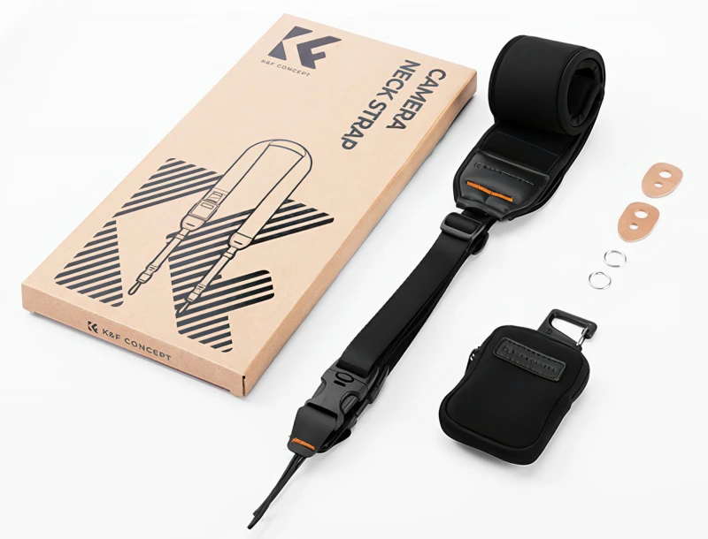 Kameros diržas - K&F Concept Urban Wander 01, 36 kg apkrova, UHMW-PE, Juoda
