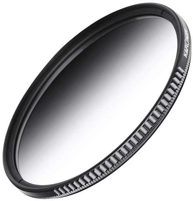 Fotografijos filtras - K&F Concept ND16 52mm Nano-X Graduotas Filtras