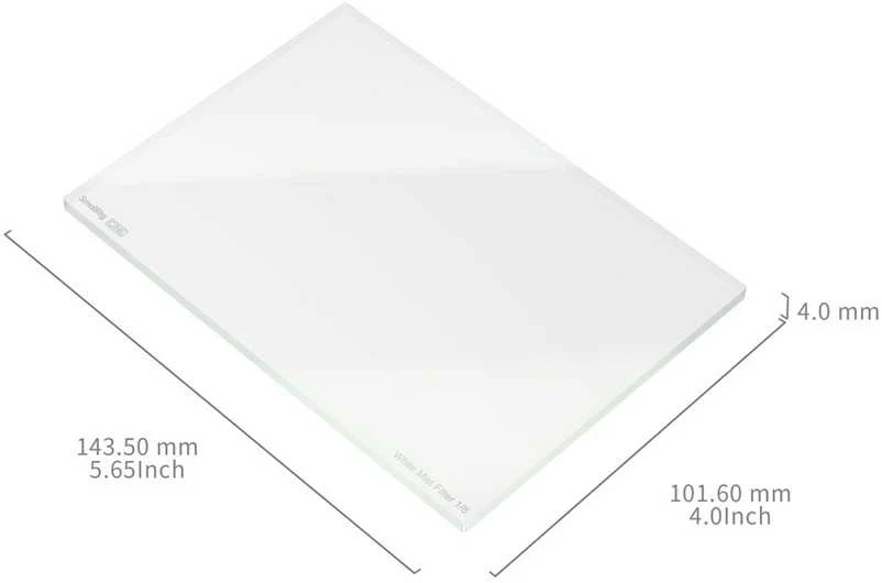 SmallRig 4743 CINE Filter 4x5.65" Baltas Mist 1/8