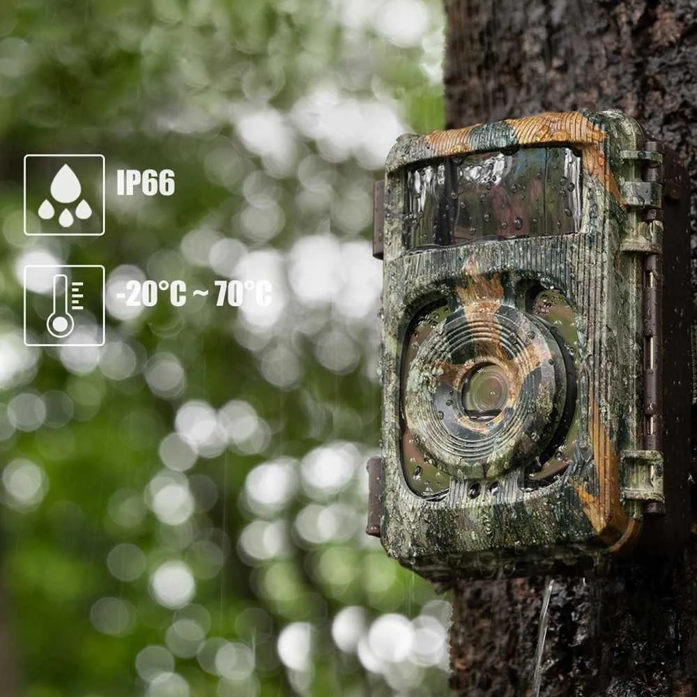 Kameros - K&F Concept KF35.127 4K 32MP Bluetooth Naktinis Matymas IP66