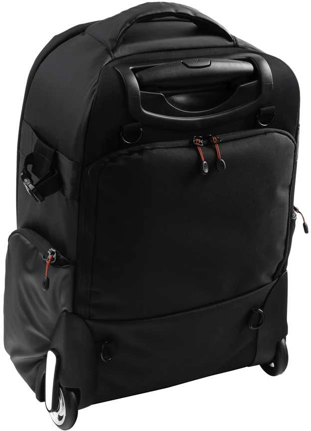 Kameros krepšys - Caruba Skydex Wheelie 100 Trolley Bag Adjustable Dividers Juodas