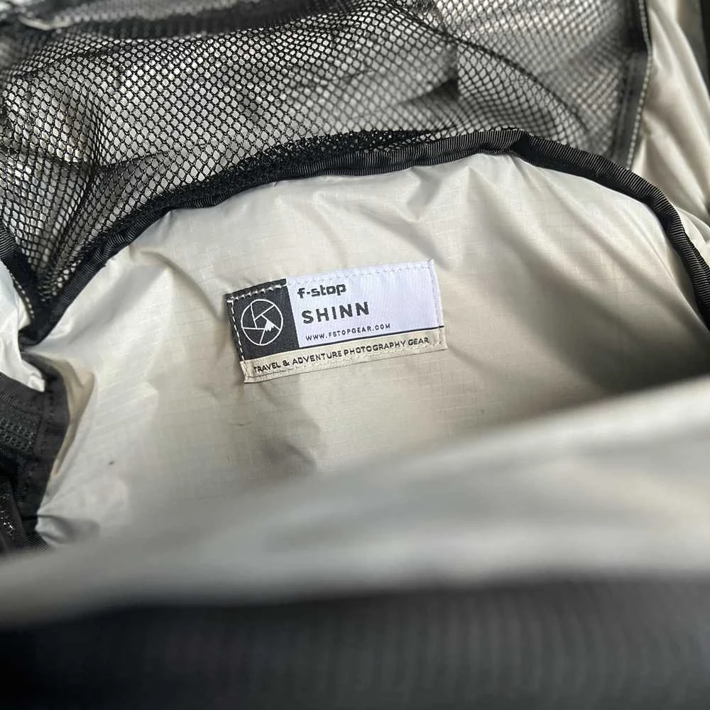 Kameros krepšys - F-STOP DuraDiamond Shinn 80L Weather-Resistant Anthracite