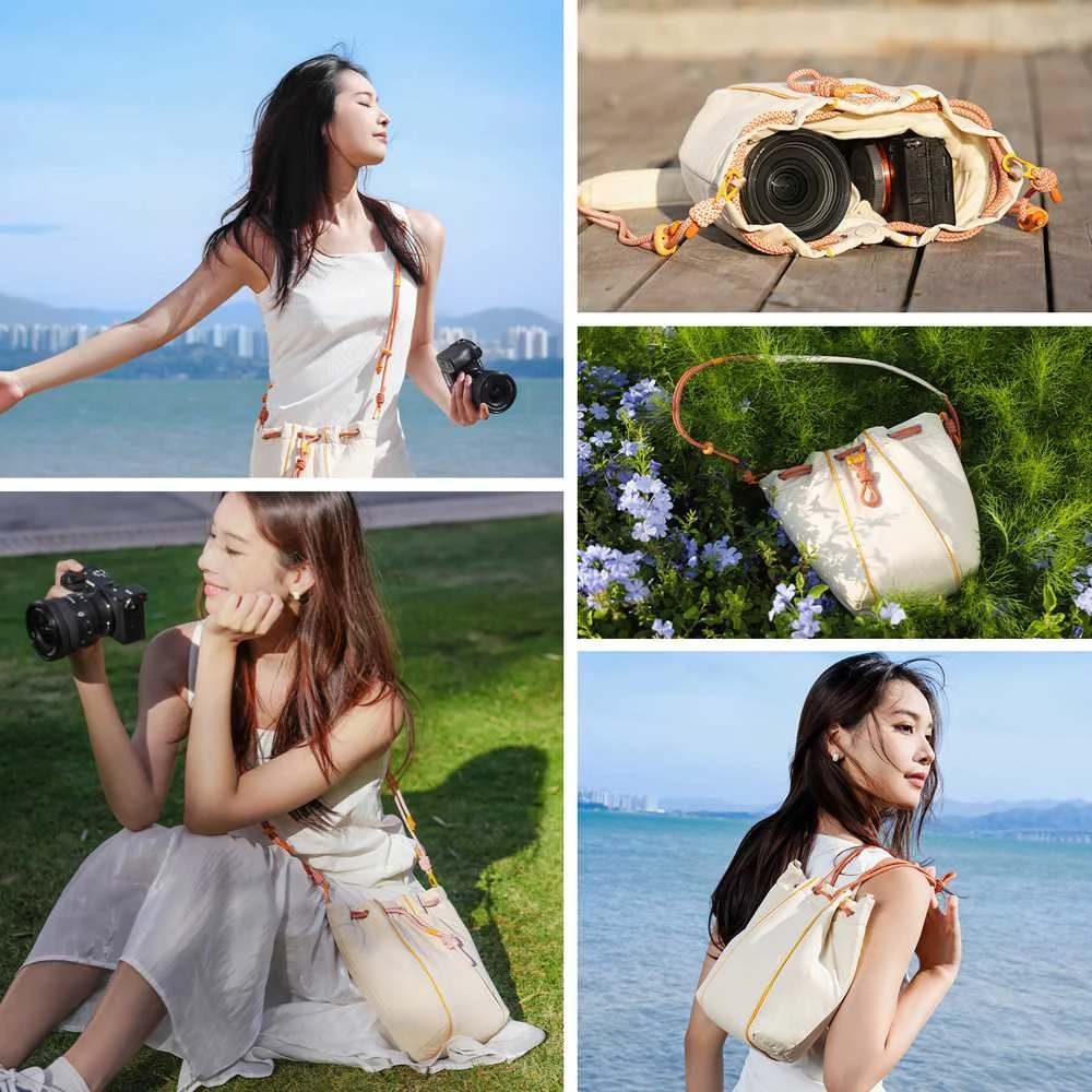 Kameros krepšys - Ulanzi DS01 Stylish Bag (talpina 1 kamerą, 1 objektyvą, reguliuojama juosta)