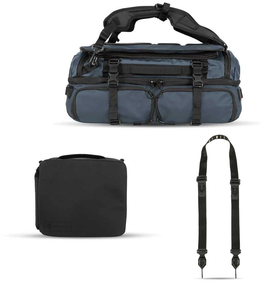 Kameros krepšys - WANDRD HEXAD ACCESS DUFFEL 45L Krepšys, Mėlyna