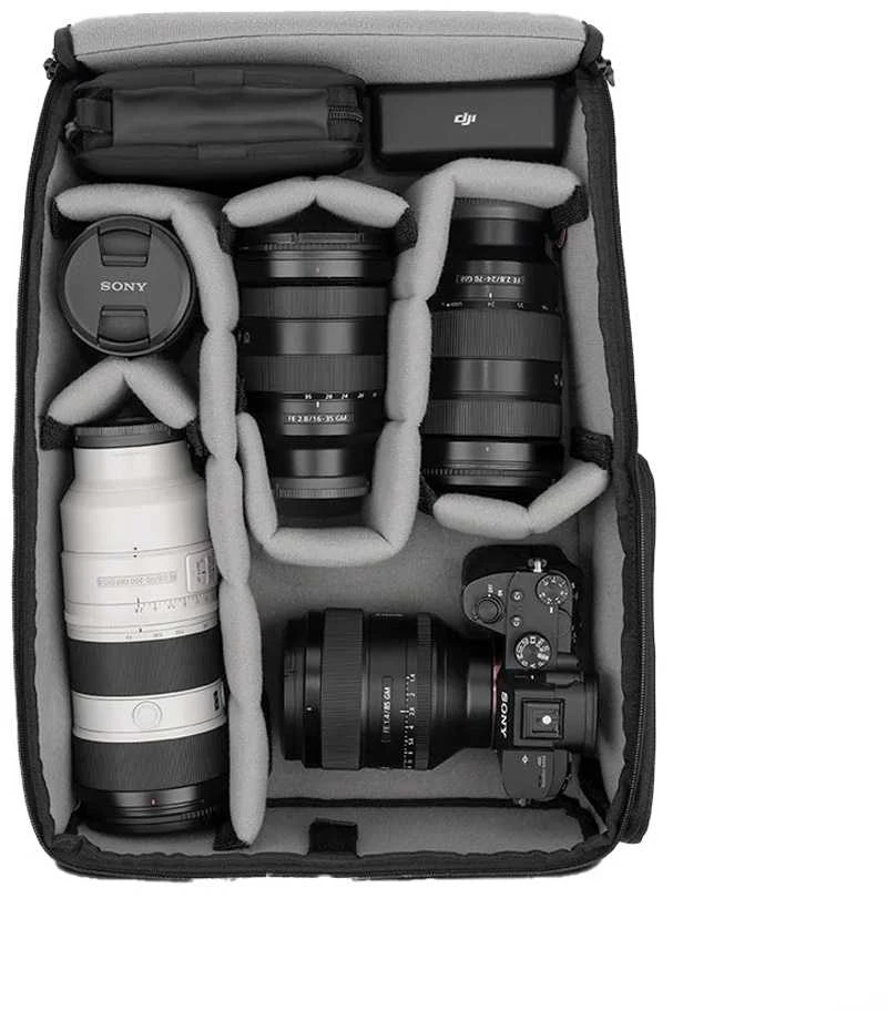 Kameros kuprinė - WANDRD Pro + Camera Cube v2, 12.5L Kuprinė, Juoda