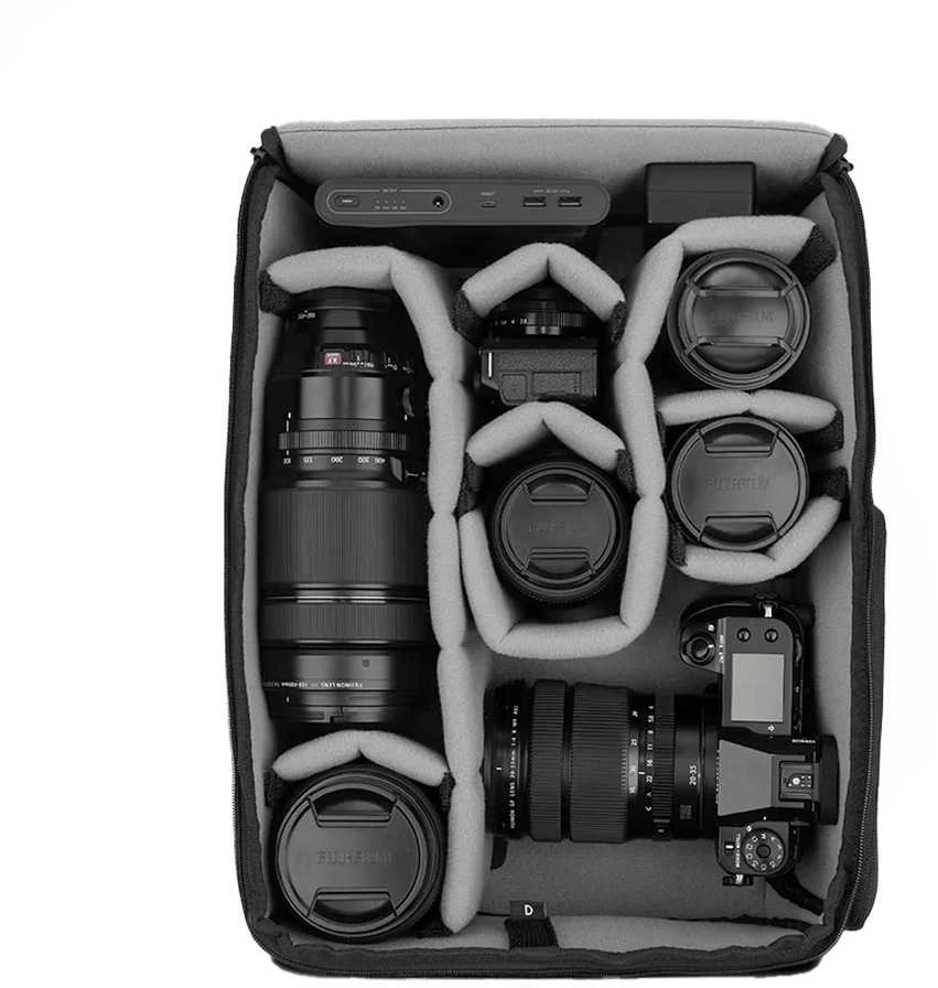 Kameros kuprinė - WANDRD Pro Deep Camera Cube v2 19L Kuprinė, Pilka