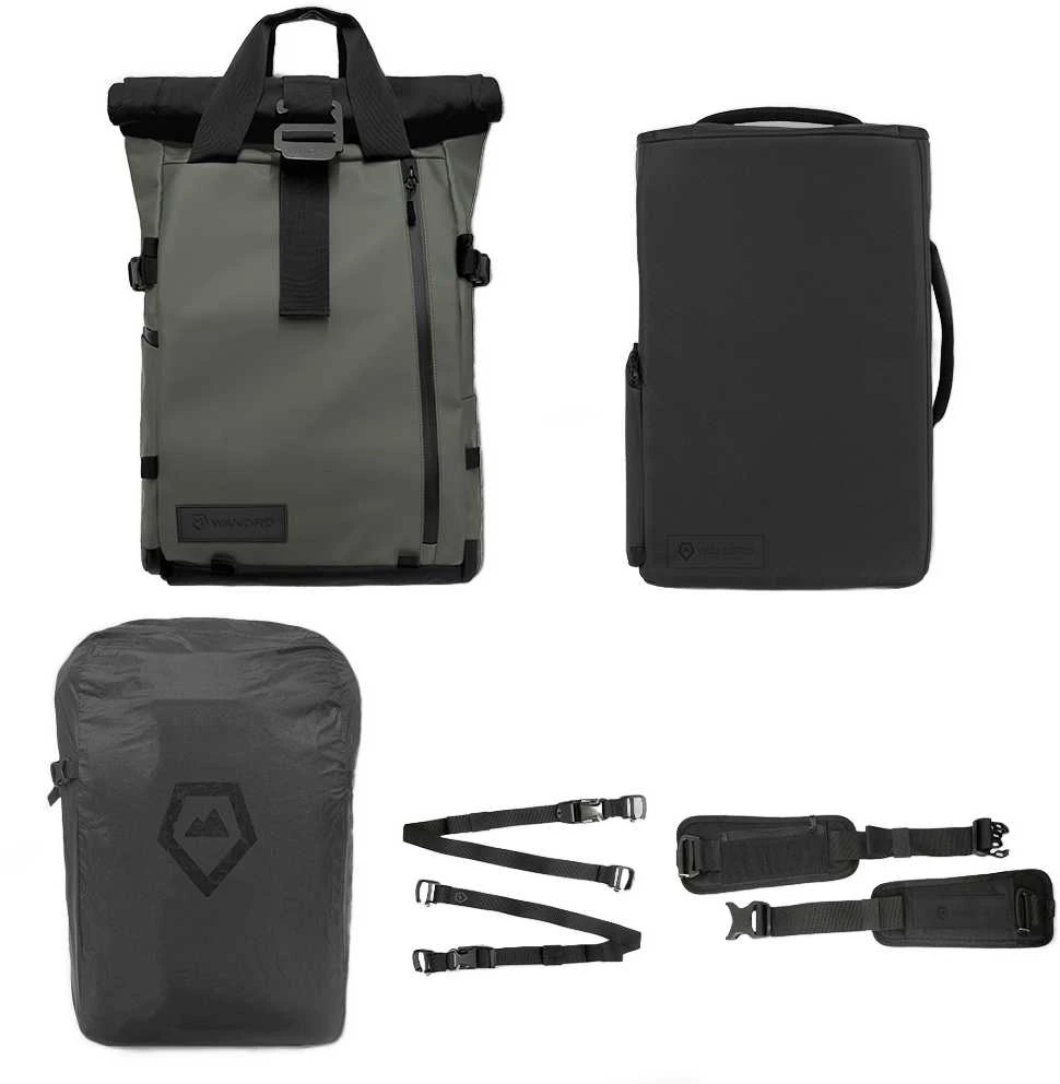 Kameros kuprinė - WANDRD PRVKE 21L Pro Photography Bundle V3 Žalias