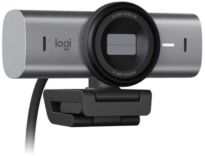 Logitech MX Brio 4K Ultra HD internetinė kamera, spalva: šviesiai pilka (960-001554)