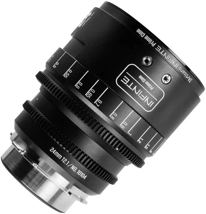 Nikkor Kameros Objektyvas - 7Artisans Infinite 24mm T2.1 PL Montavimo Rankinis Fokusavimo Objektyvas Juodas