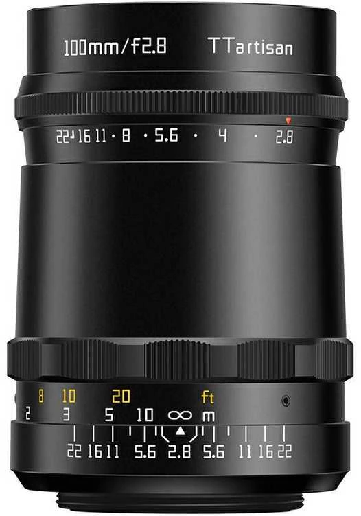 Kameros objektyvas - TTArtisan 100mm F2.8 Bubble Bokeh M42