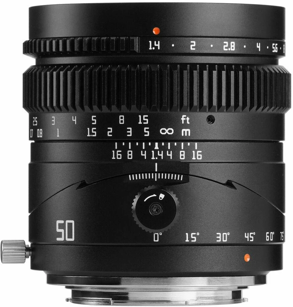 Kameros objektyvas - TTArtisan Tilt 50mm 1.4 L (TTArtisan, Tilt 50mm f/1.4, full-frame)