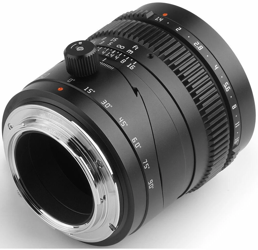 Kameros objektyvas - TTArtisan Tilt 50mm 1.4 L (TTArtisan, Tilt 50mm f/1.4, full-frame)