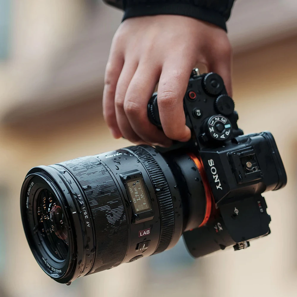 „Viltrox AF 35mm f1.2 LAB“ objektyvas – „Sony E / FE“