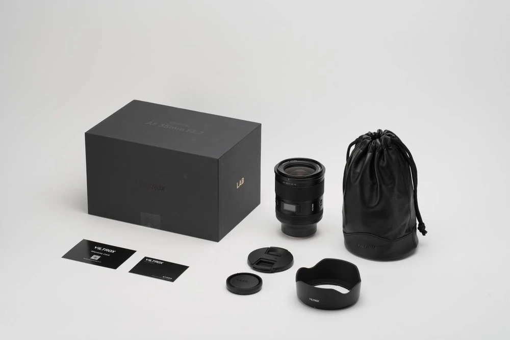 „Viltrox AF 35mm f1.2 LAB“ objektyvas – „Sony E / FE“