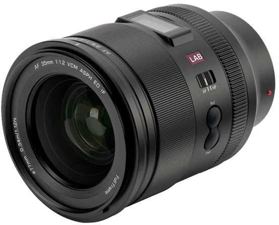 „Viltrox AF 35mm f1.2 LAB“ objektyvas – „Sony E / FE“