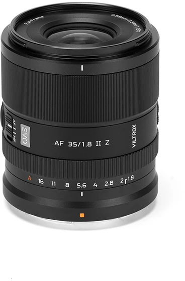 Kameros Objektyvas - Viltrox AF 35mm F1.8 II EVO Pilno Kadro Fiksuotas Objektyvas Nikon Z - Juodas