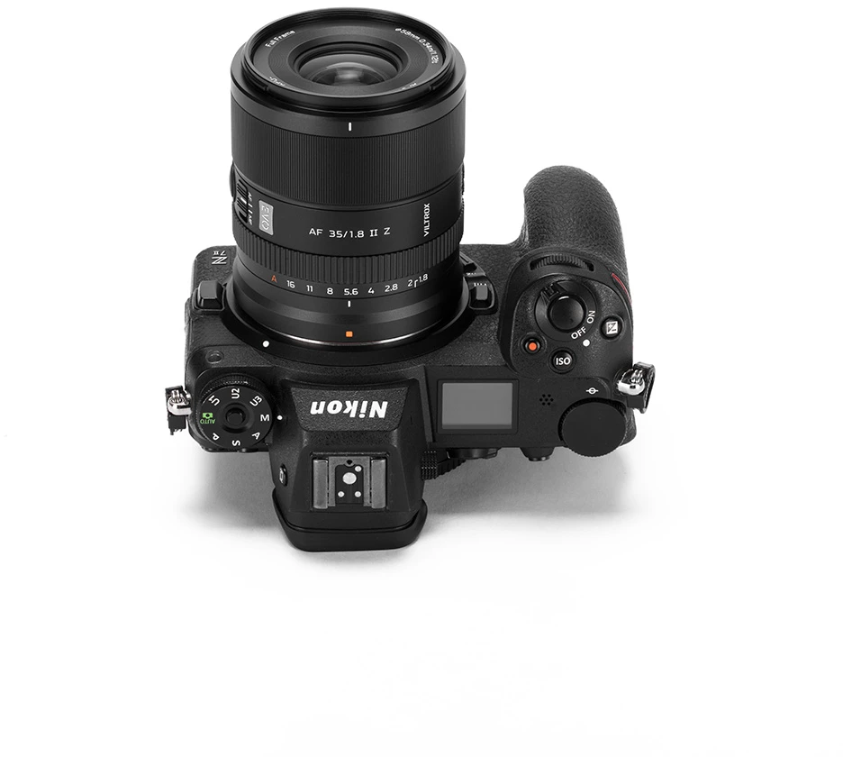 Kameros Objektyvas - Viltrox AF 35mm F1.8 II EVO Pilno Kadro Fiksuotas Objektyvas Nikon Z - Juodas