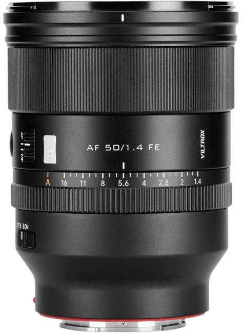 Kameros objektyvas - Viltrox AF 50mm 1.4 Pro Sony FE pilno kadro automatinio fokusavimo objektyvas