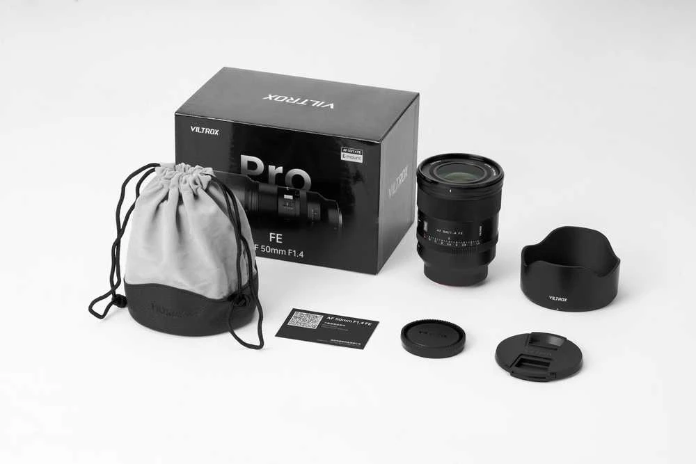 Kameros objektyvas - Viltrox AF 50mm 1.4 Pro Sony FE pilno kadro automatinio fokusavimo objektyvas