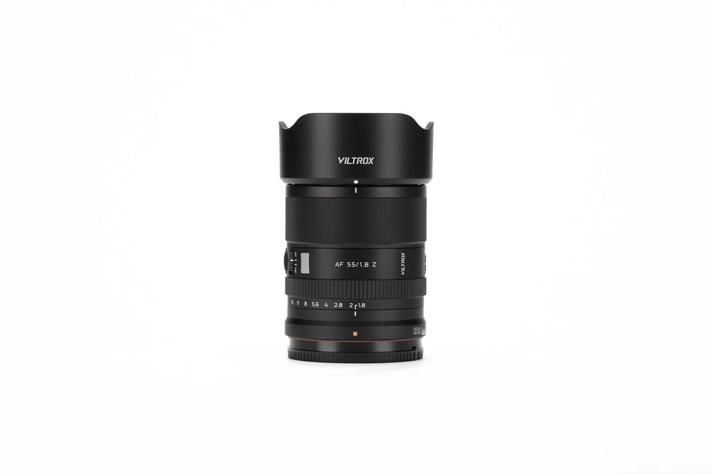 Kameros Objektyvas - Viltrox AF 55mm F1.8 EVO Nikon Z, Greitas Autofokusas, Metalinė Konstrukcija, Juoda