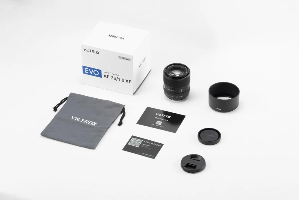 Nikkor Kameros Objektyvas - Viltrox AF 75mm F1.8 EVO, Greitas autofokusas, 0.74m Minimalus Fokuso Atstumas