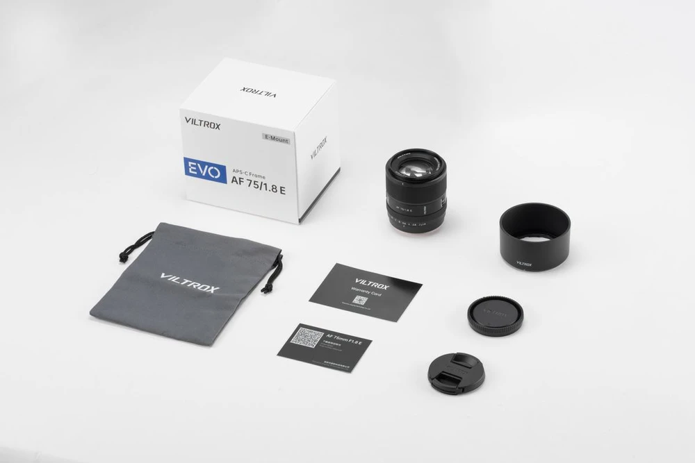 Kameros Objektyvas - Viltrox AF 75mm F1.8 EVO Autofocus Objektyvas Sony E Montavimui