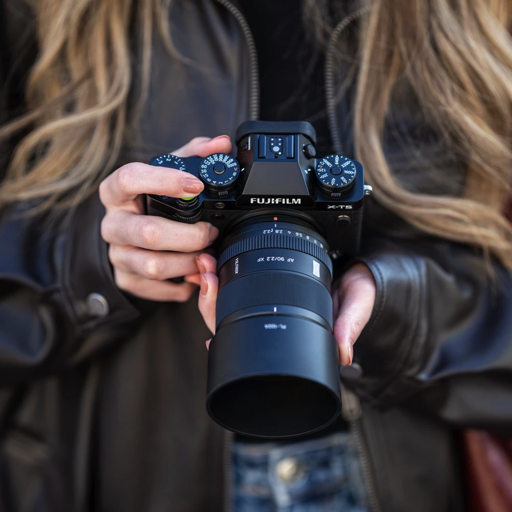 Nikkor Kameros Objektyvas - Viltrox AF 90mm F2.2 EVO Fuji FX Portretinis Objektyvas