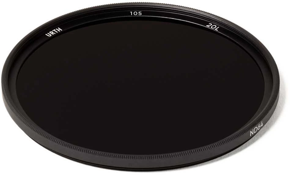 Kameros objektyvo filtras - Urth 105mm ND64 (6 sustojimų) 20 sluoksnių nano danga