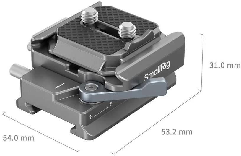 SmallRig 4639 HawkLock H38 Arca-Swiss Quick Release Plate for DJI Stabilizers