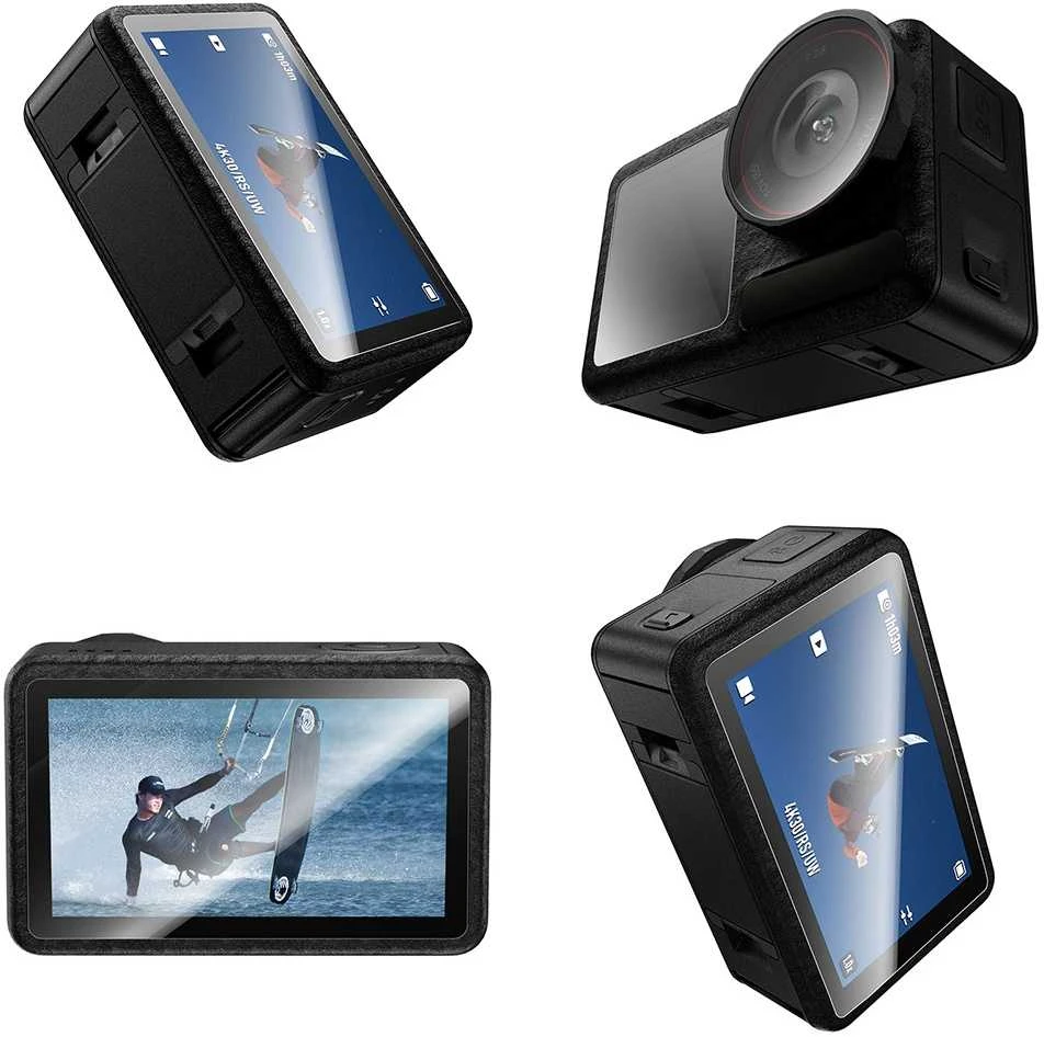 Kameros priedai - Telesin GP-FLM-901 LCD dangteliai (9H optinis stiklas, suderinamas su lietimais)