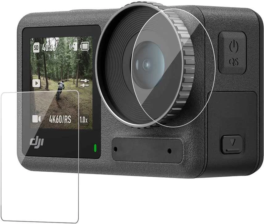 Kameros priedai - Telesin GP-FLM-901 LCD dangteliai (GoPro HERO 9, 10, 11, 12, 9H stiklas)