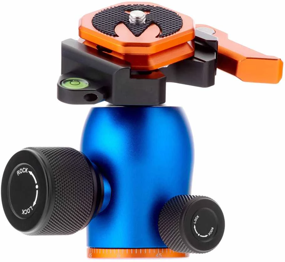 Kameros priedas - 3 Legged Thing AirHed Pro Lever Clamp 40kg Arca Swiss Mėlyna