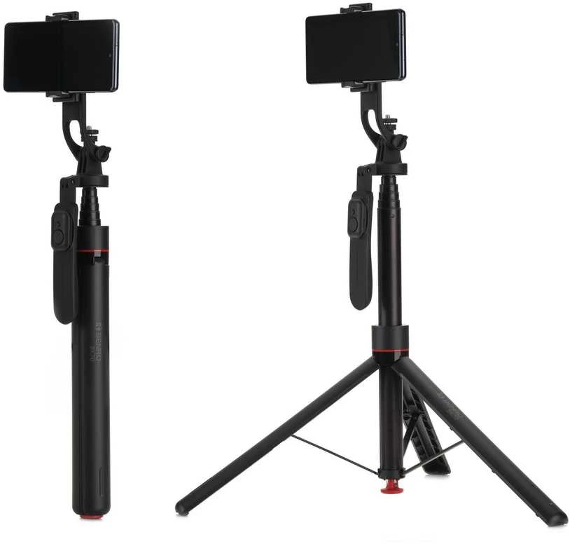 Kameros priedas - Benro Selfie Stick BK70 2-in-1 Tripod Bluetooth Juodas