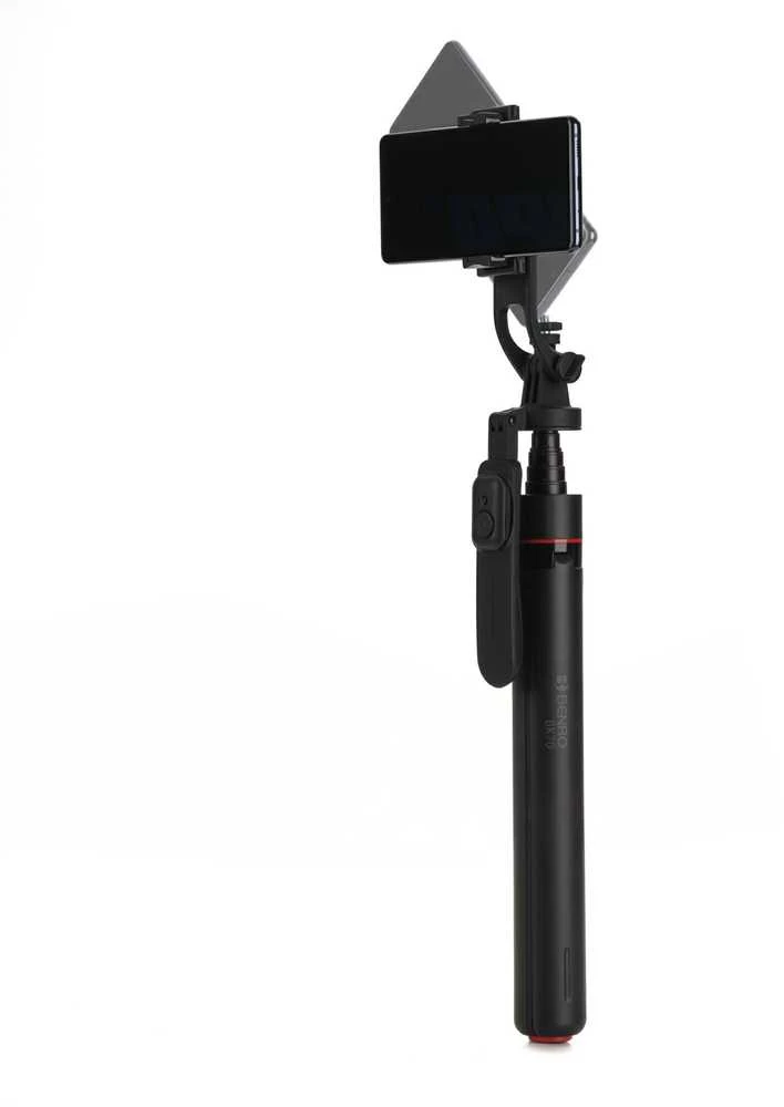 Kameros priedas - Benro Selfie Stick BK70 2-in-1 Tripod Bluetooth Juodas