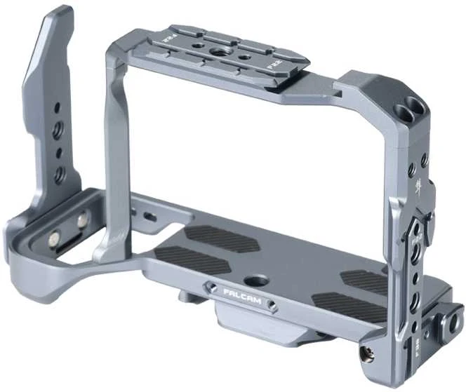 Kameros priedas - Falcam F22 & F38 & F50 Greito atlaisvinimo kamerų narvas (Sony A7CII, aliuminis, nuimama šoninė plokštė)
