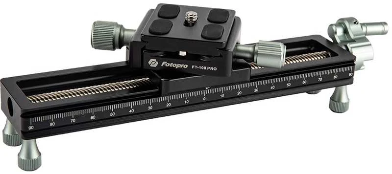 Kameros priedas - Fotopro FT 100 Pro Macro Focusing Rail 188mm 8kg