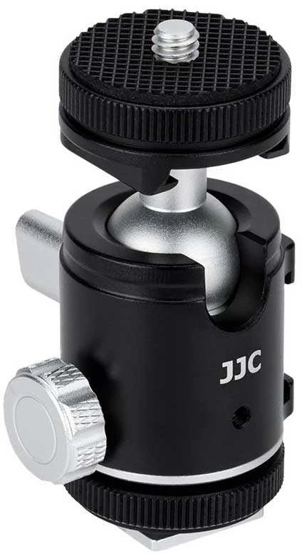 Kameros priedas - JJC BH SM1 Kamuolinis laikiklis 3.5kg talpa 360° sukimas juodas