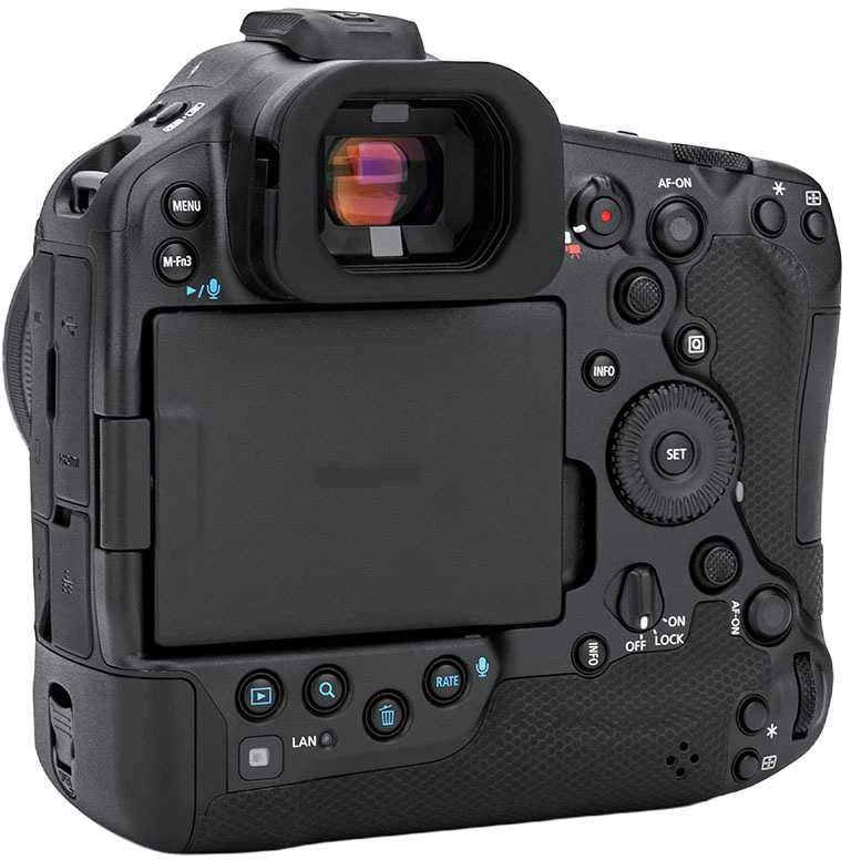 Kameros priedas - JJC EC R1 akių kaukė Canon EOS R1, minkšta silikoninė, juoda