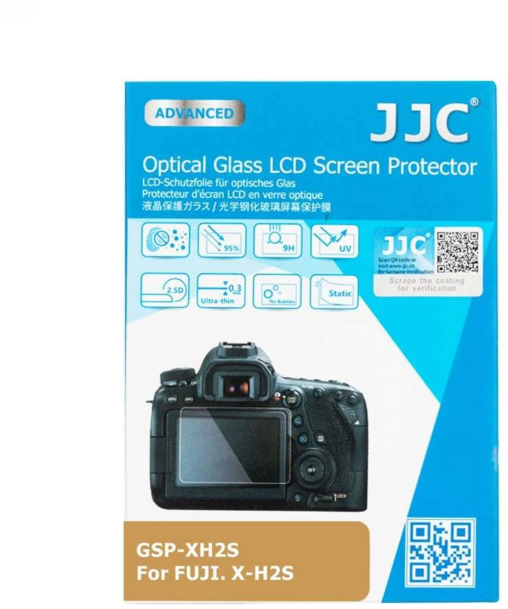 Kameros priedas - JJC GSP XH2S optinis stiklo apsaugas 9H kietumas skaidrus