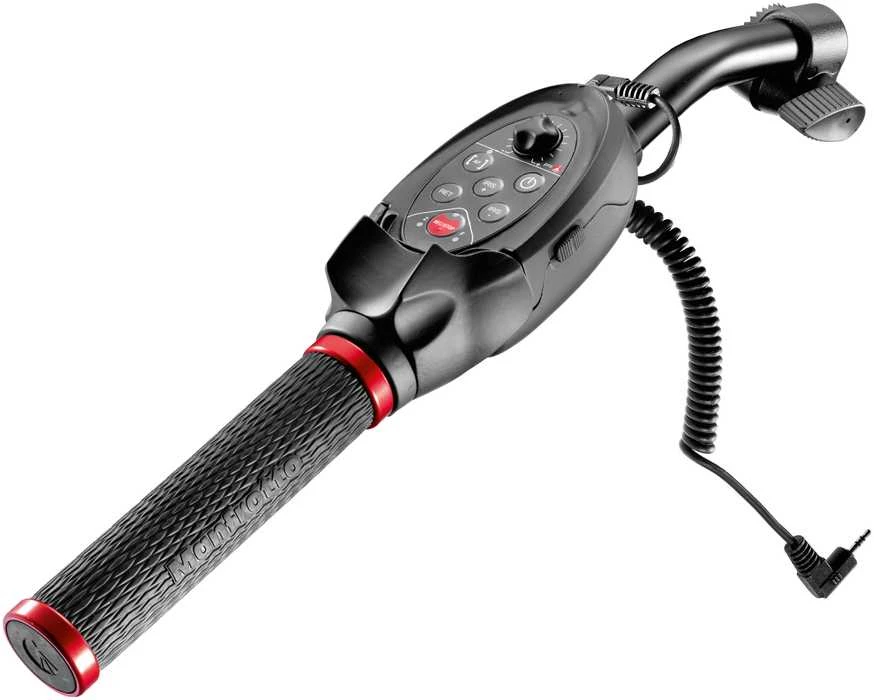 Kameros priedas - Manfrotto Lanc nuotolinis valdymas su rankena Sony Canon kameroms