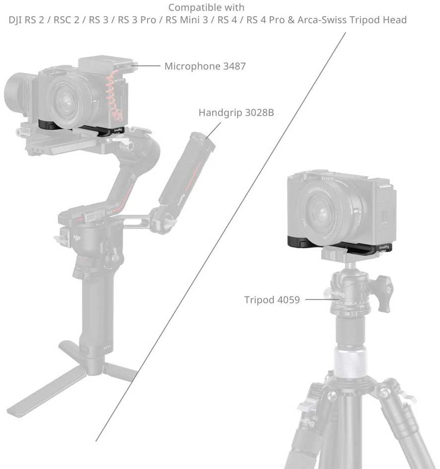 SmallRig 4950 Baseplate for Sony ZV-E10 II