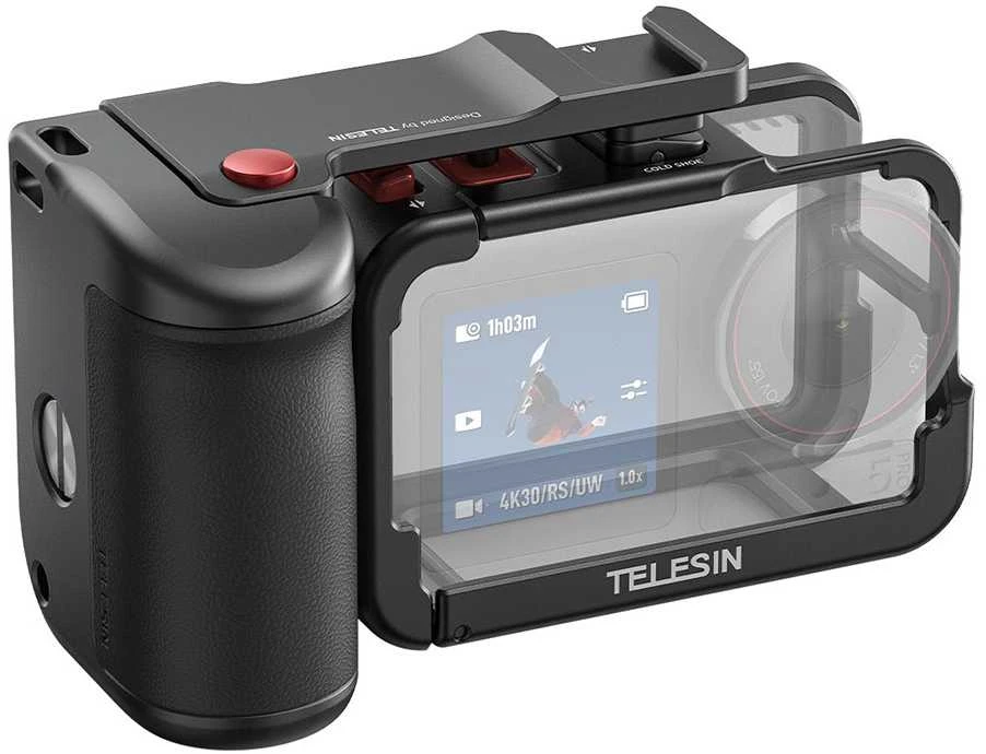 Telesin Kameros priedas - Ulanzi G9-14 aliuminio rėmo tvirtinimas GoPro Hero 9/10/11 Juodas