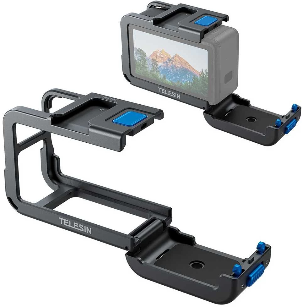 Telesin metal case for DJI Osmo Action 5 (mėlynas)