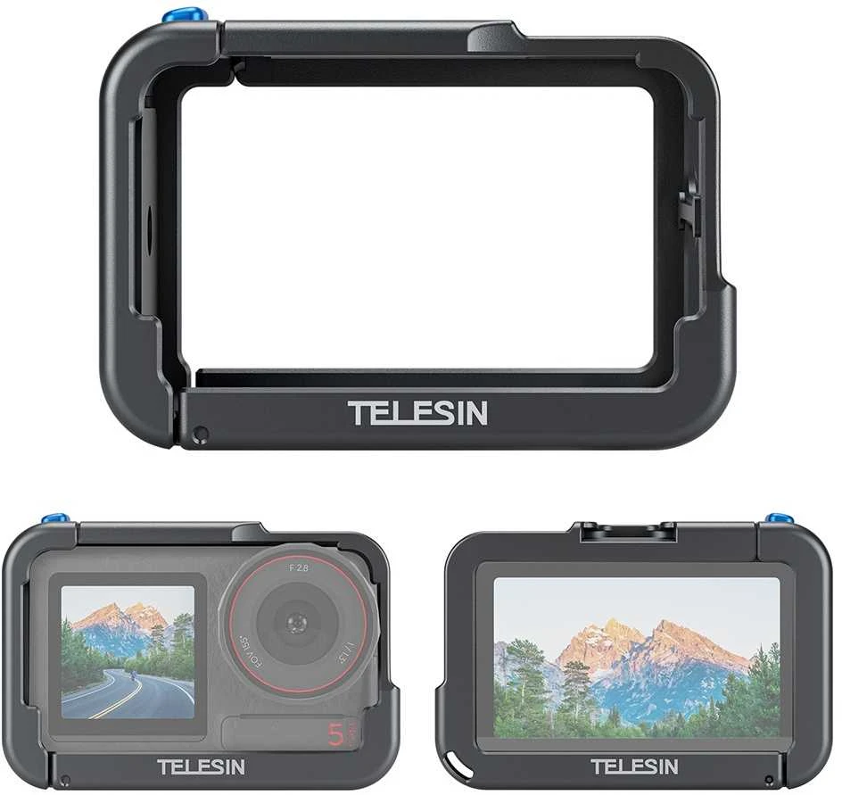 Telesin metal case for DJI Osmo Action 5 (mėlynas)