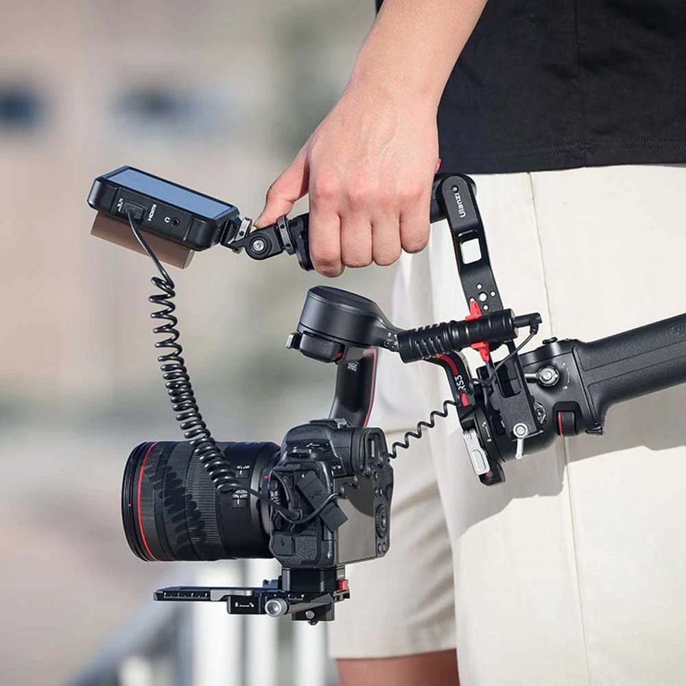 Kameros priedas - Ulanzi Gimbal rankena DJI RS3, 360° sukimosi, silikono rankena