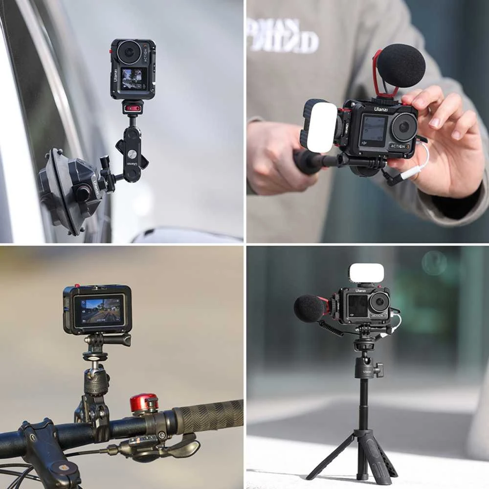 Ramka Obudowa rėmo kalnas Do Dji Osmo Action 3 / Dji Osmo Action 4 / Ulanzi Oa-14
