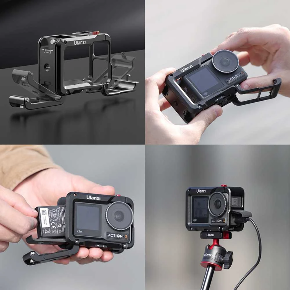 Ramka Obudowa rėmo kalnas Do Dji Osmo Action 3 / Dji Osmo Action 4 / Ulanzi Oa-14