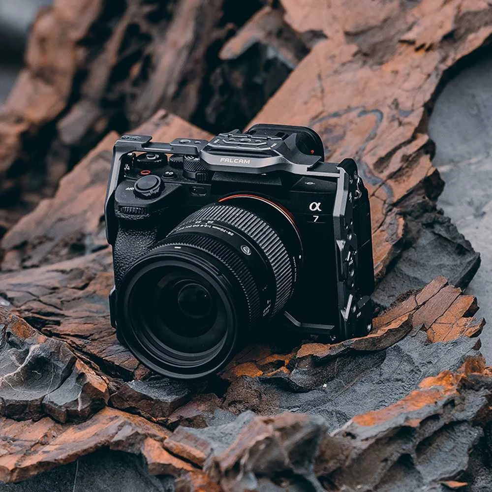 Kameros rėmas - Falcam F22 F38 F50 Quick Release Camera Cage V2 (Sony A7M4, Aliuminio)
