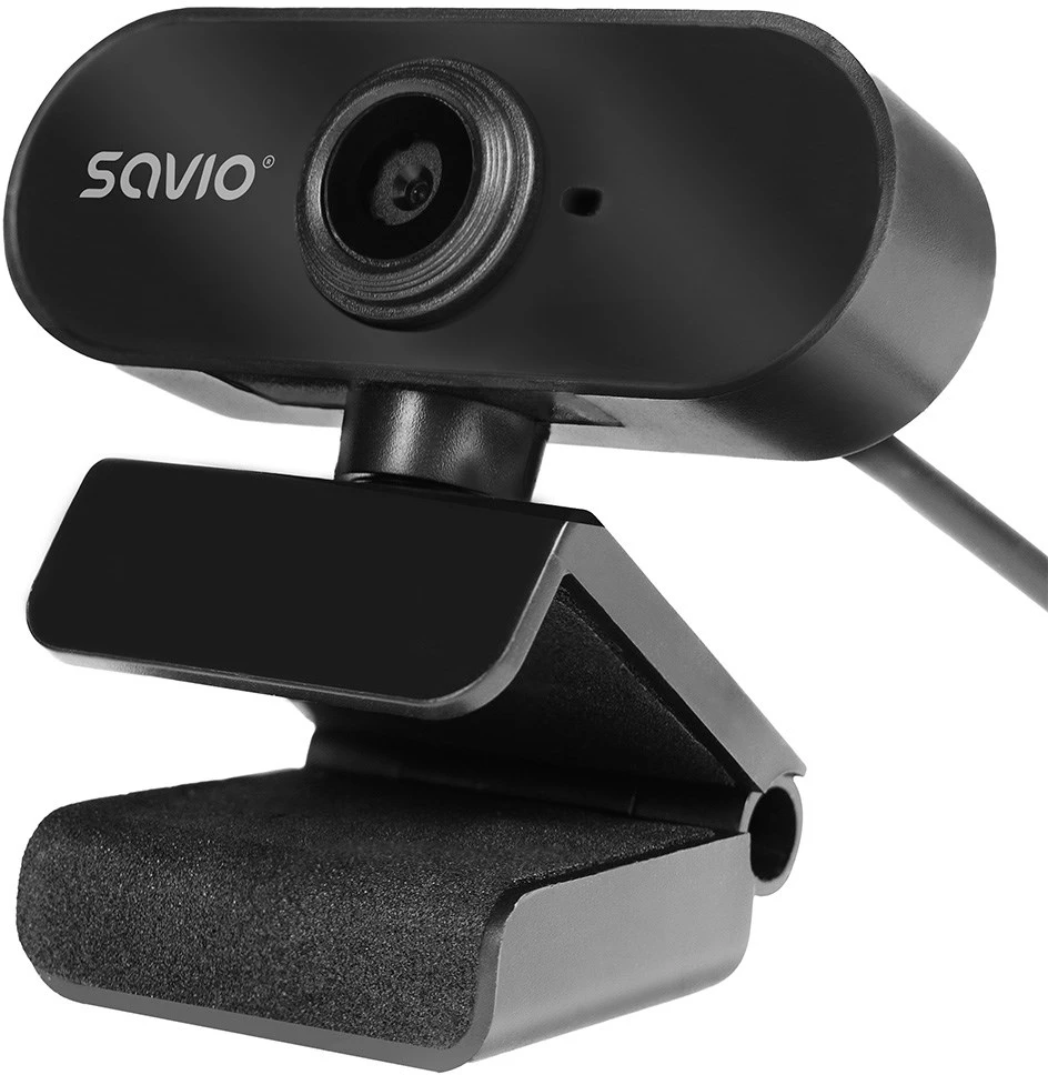 Savio CAK-04 webcam 720 MP 1280 x 720 pikselių USB Juodas