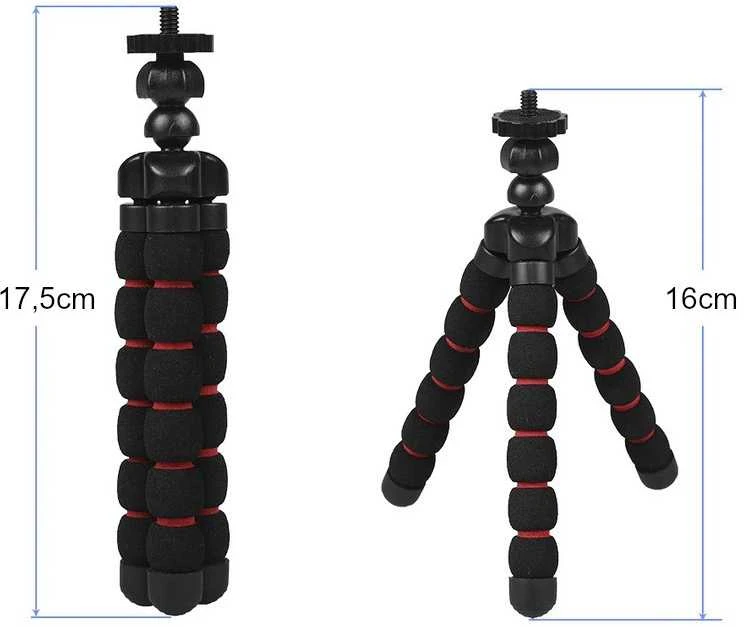 Kameros Stovas - MITOYA Mini Stovas S Lankstūs Kojos 300g Talpa